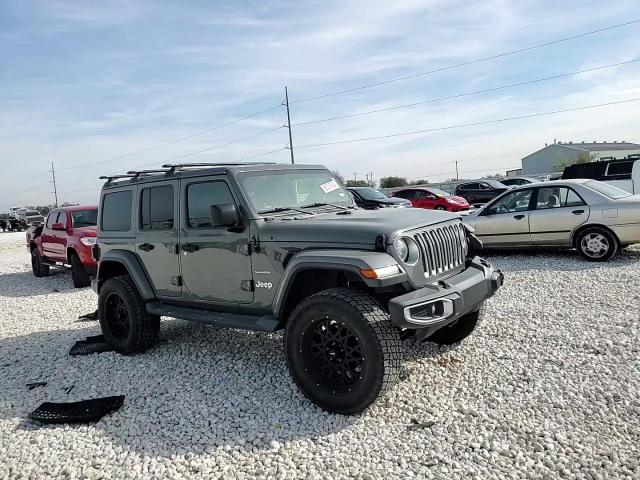 2019 Jeep Wrangler VIN 1C4HJXEG5KW512240 Copart auction photo, side damage thumbnail 10