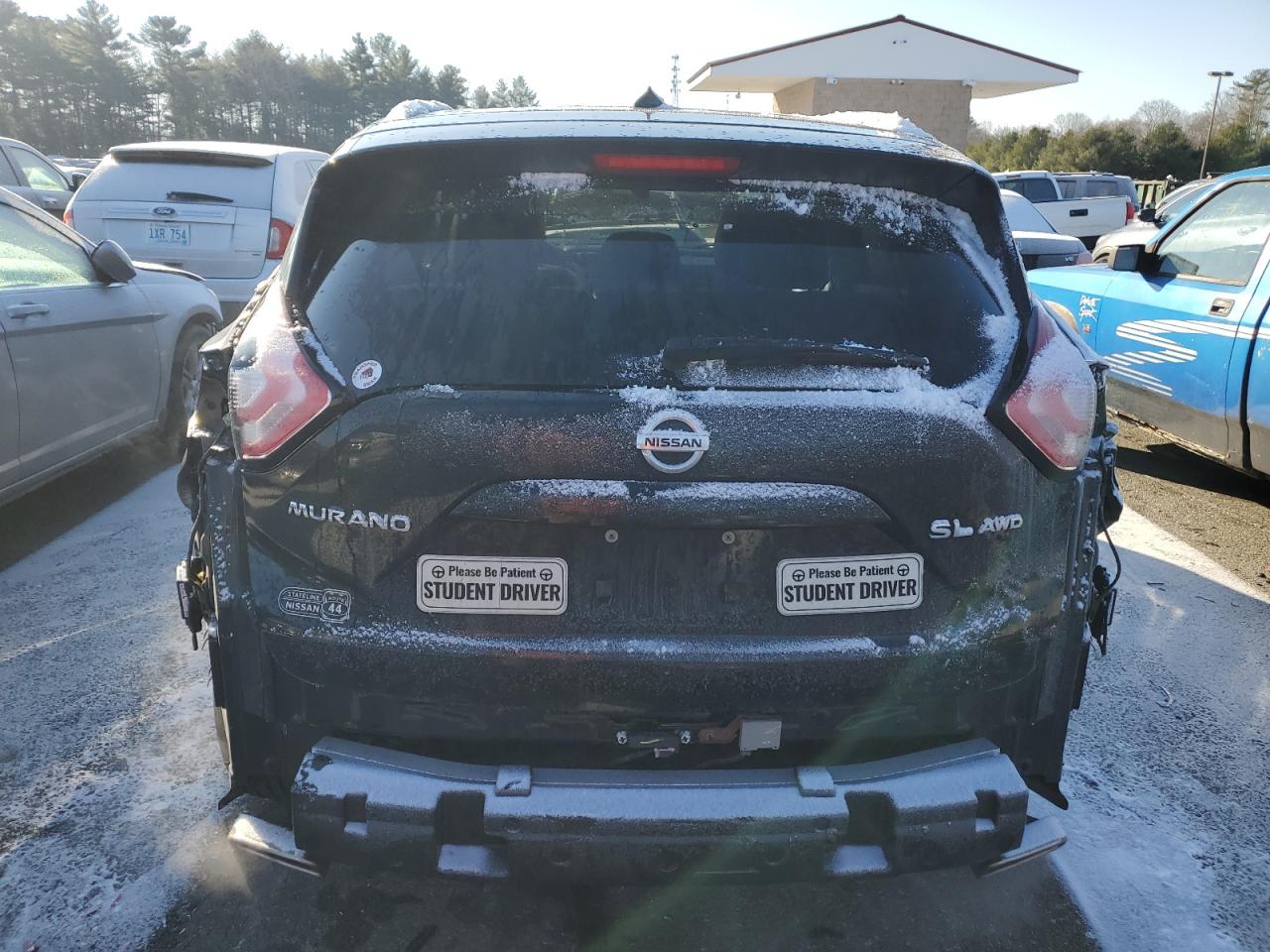 2015 Nissan Murano VIN 5N1AZ2MH5FN225639 Copart auction photo, side damage thumbnail 6