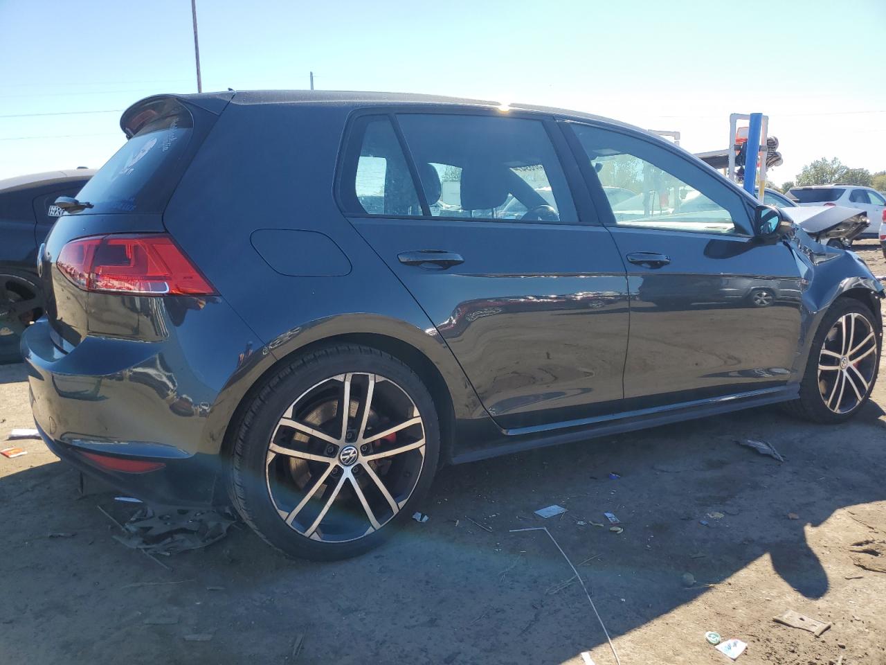 2017 Volkswagen GTI VIN 3VW447AU3HM020507 Copart auction photo, front end damage thumbnail 3
