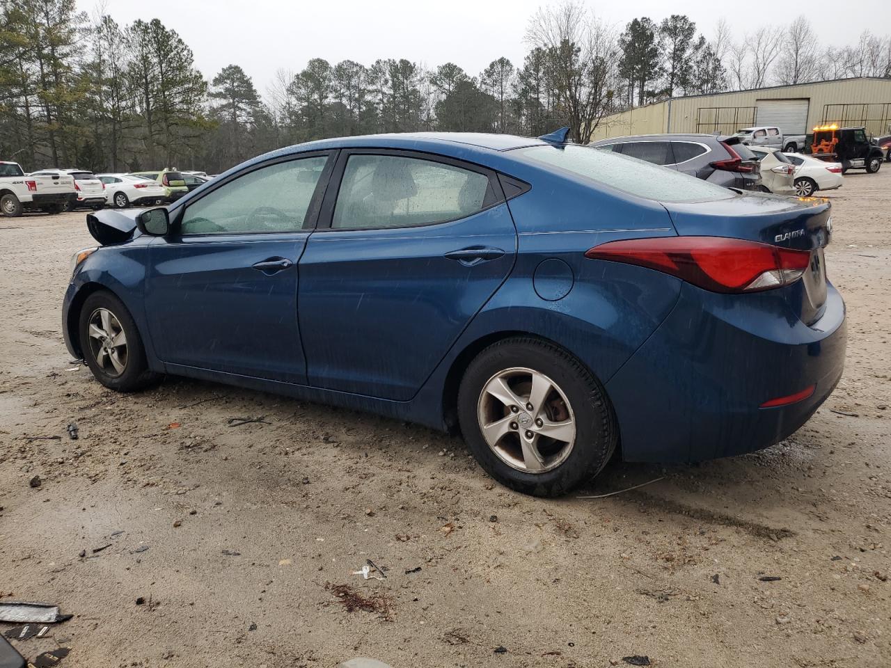 2015 Hyundai Elantra VIN KMHDH4AE5FU248561 Copart auction photo, front end damage thumbnail 2