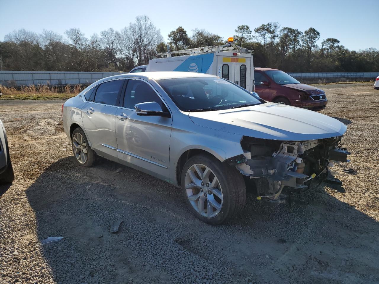 2020 Chevrolet Impala VIN 1G1105S30LU101683 Copart auction photo, front end damage thumbnail 4