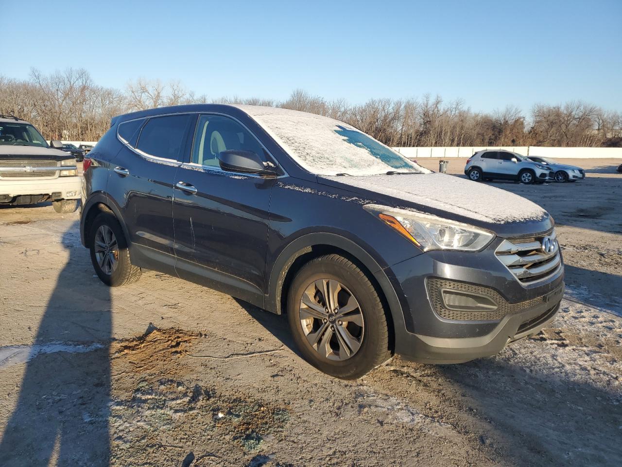 2015 Hyundai Santa Fe VIN 5XYZTDLB6FG300714 Copart auction photo, mechanical / minor dent/scratches damage thumbnail 4
