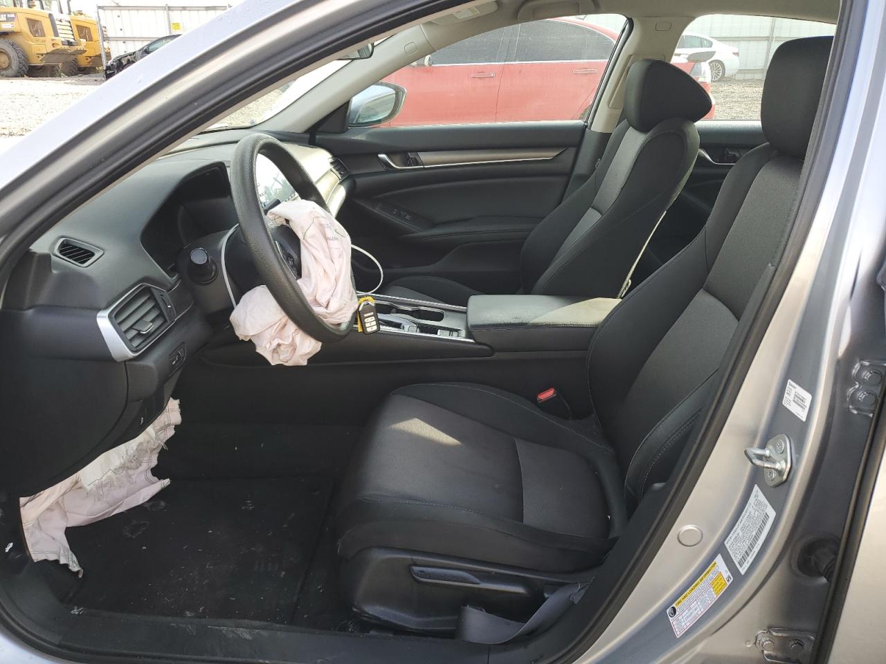 2020 Honda Accord VIN 1HGCV1F12LA098484 Copart auction photo, front end / side damage thumbnail 7