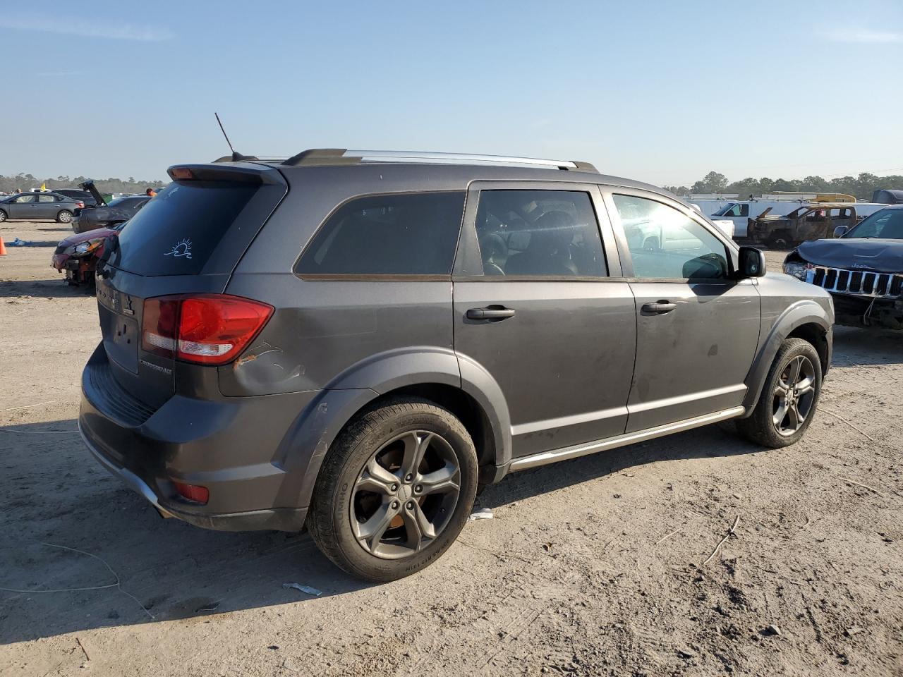 2014 Dodge Journey VIN 3C4PDCGB4ET292080 Copart auction photo, mechanical / rear end damage thumbnail 3