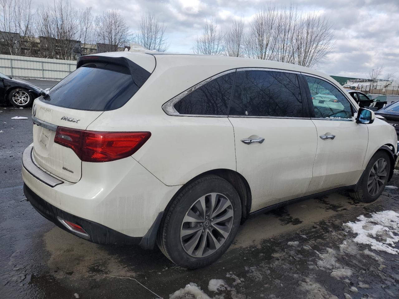 2016 Acura MDX VIN 5FRYD4H44GB052084 Copart auction photo, front end / mechanical damage thumbnail 3
