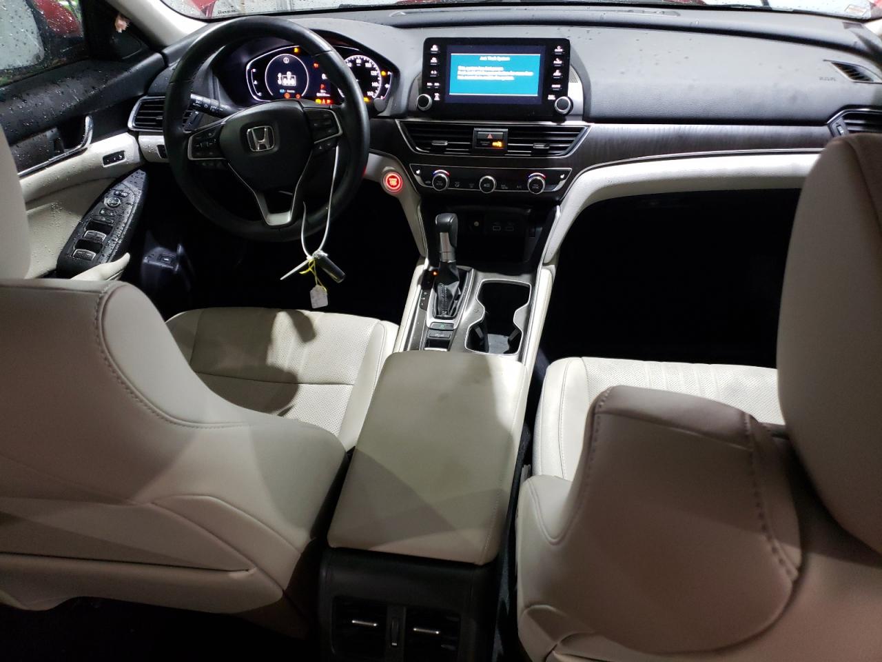 2021 Honda Accord VIN 1HGCV1F51MA048860 Copart auction photo, side / undercarriage damage thumbnail 8