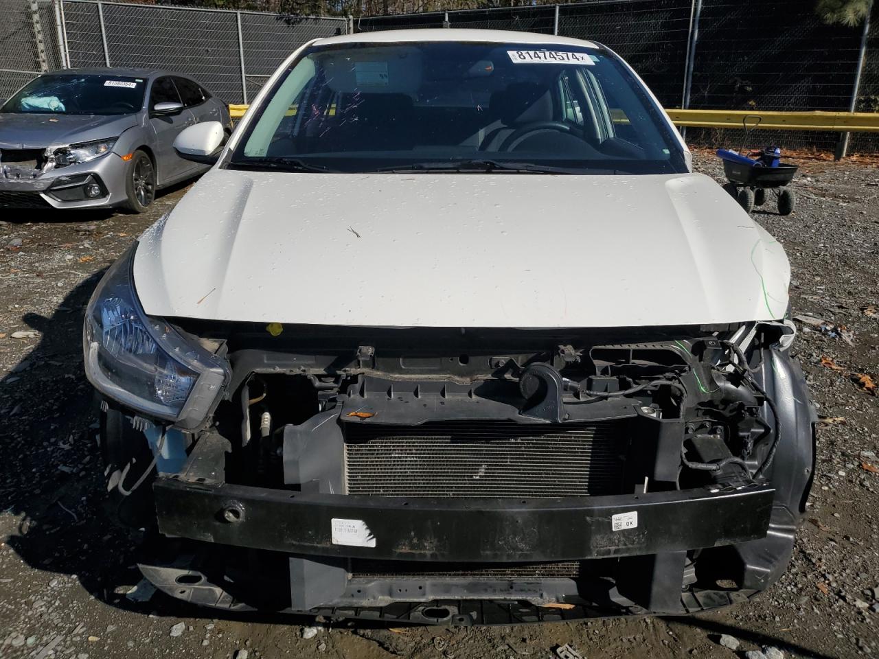 2022 KIA Rio VIN 3KPA24AD5NE431438 Copart auction photo, front end damage thumbnail 5