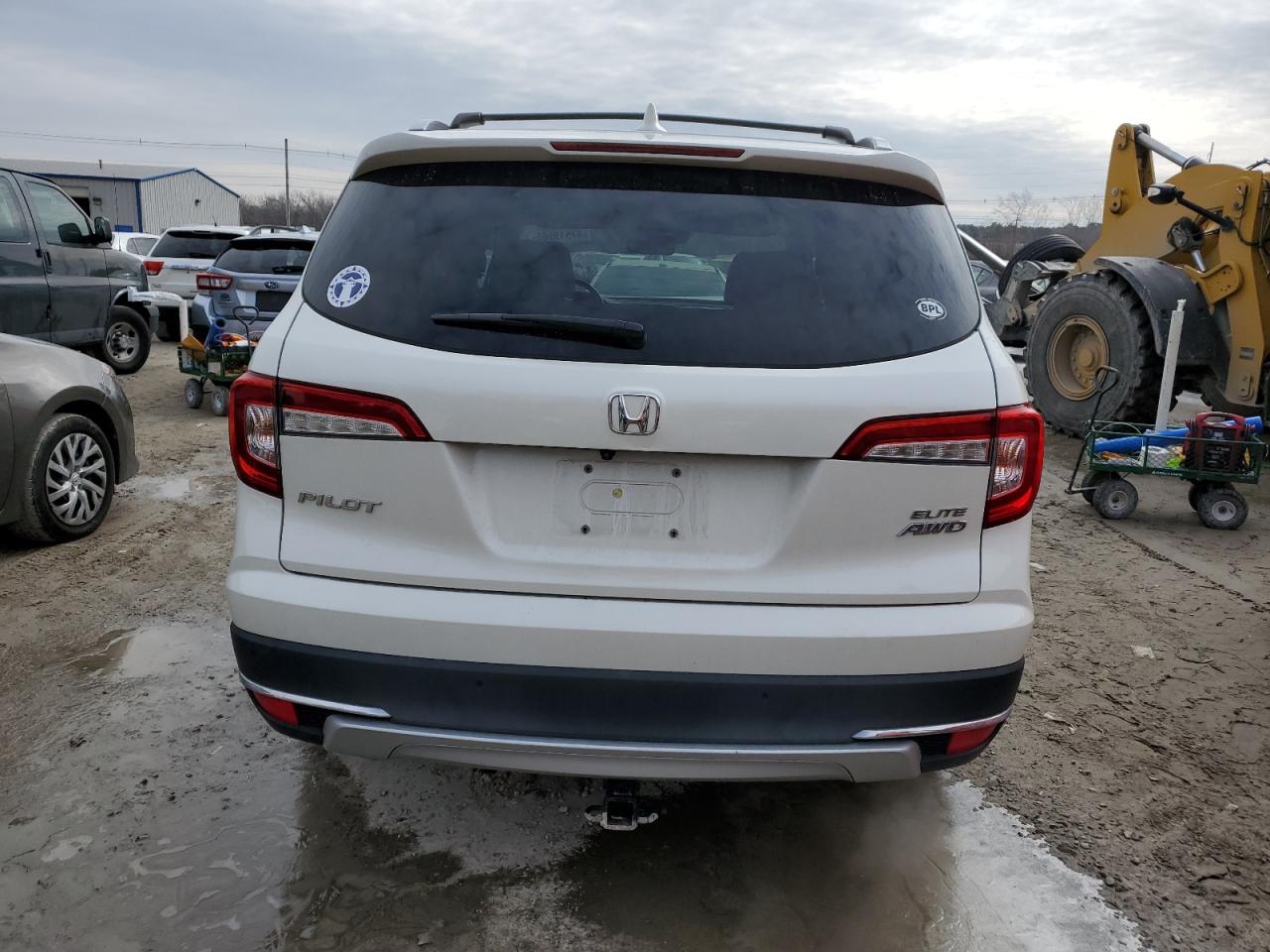 2019 Honda Pilot VIN 5FNYF6H04KB036643 Copart auction photo, front end damage thumbnail 6