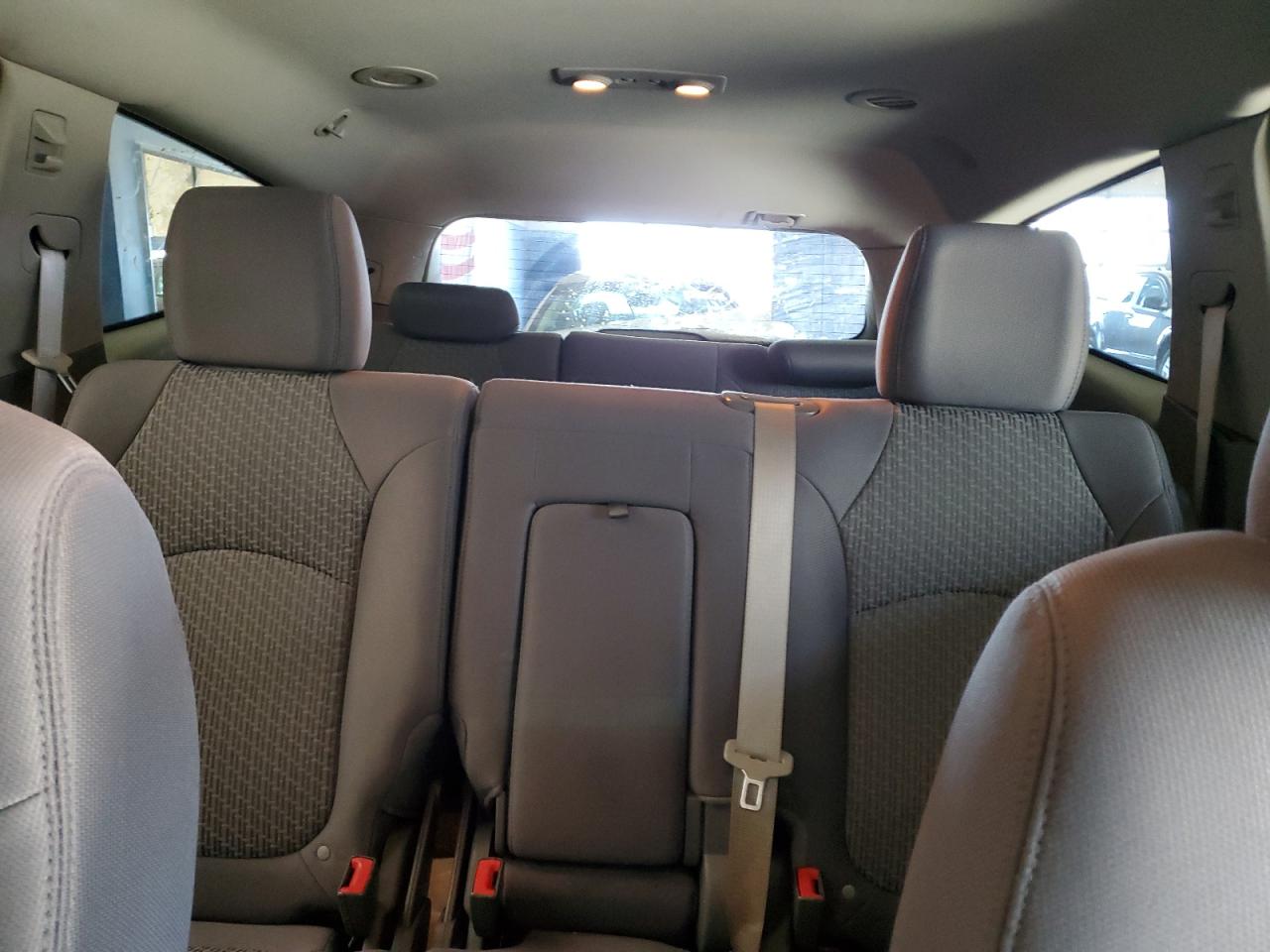 2012 Chevrolet Traverse VIN 1GNKRFED1CJ322942 Copart auction photo, rear end / side damage thumbnail 10