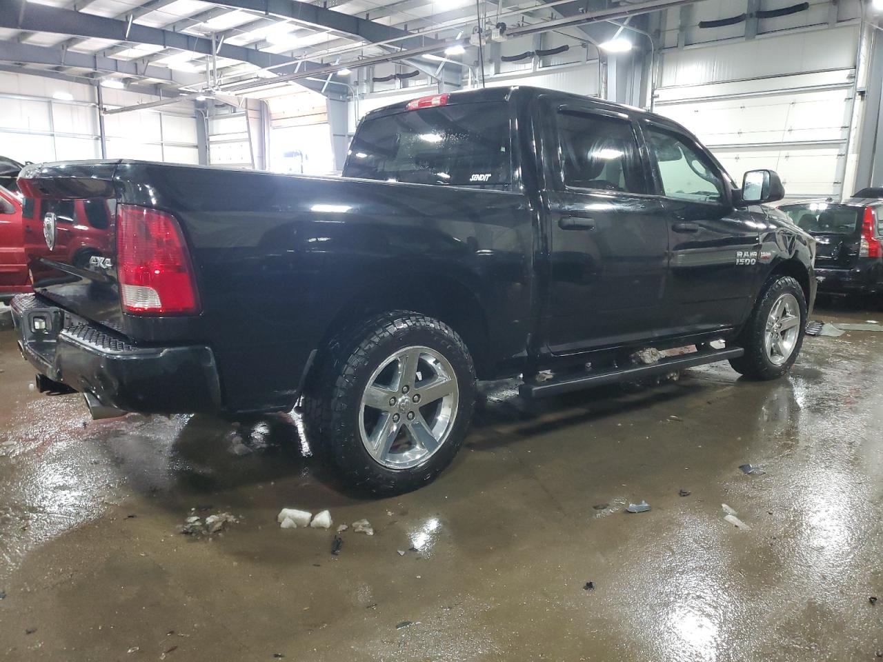 2014 RAM 1500 VIN 3C6RR7KT7EG210439 Copart auction photo, front end damage thumbnail 3