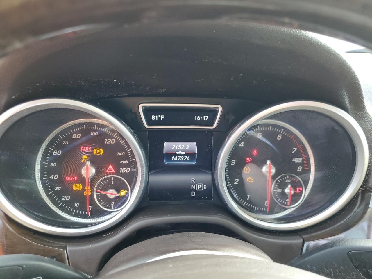 2016 Mercedes-Benz GLE VIN 4JGDA5JB9GA801344 Copart auction photo, water/flood damage thumbnail 9