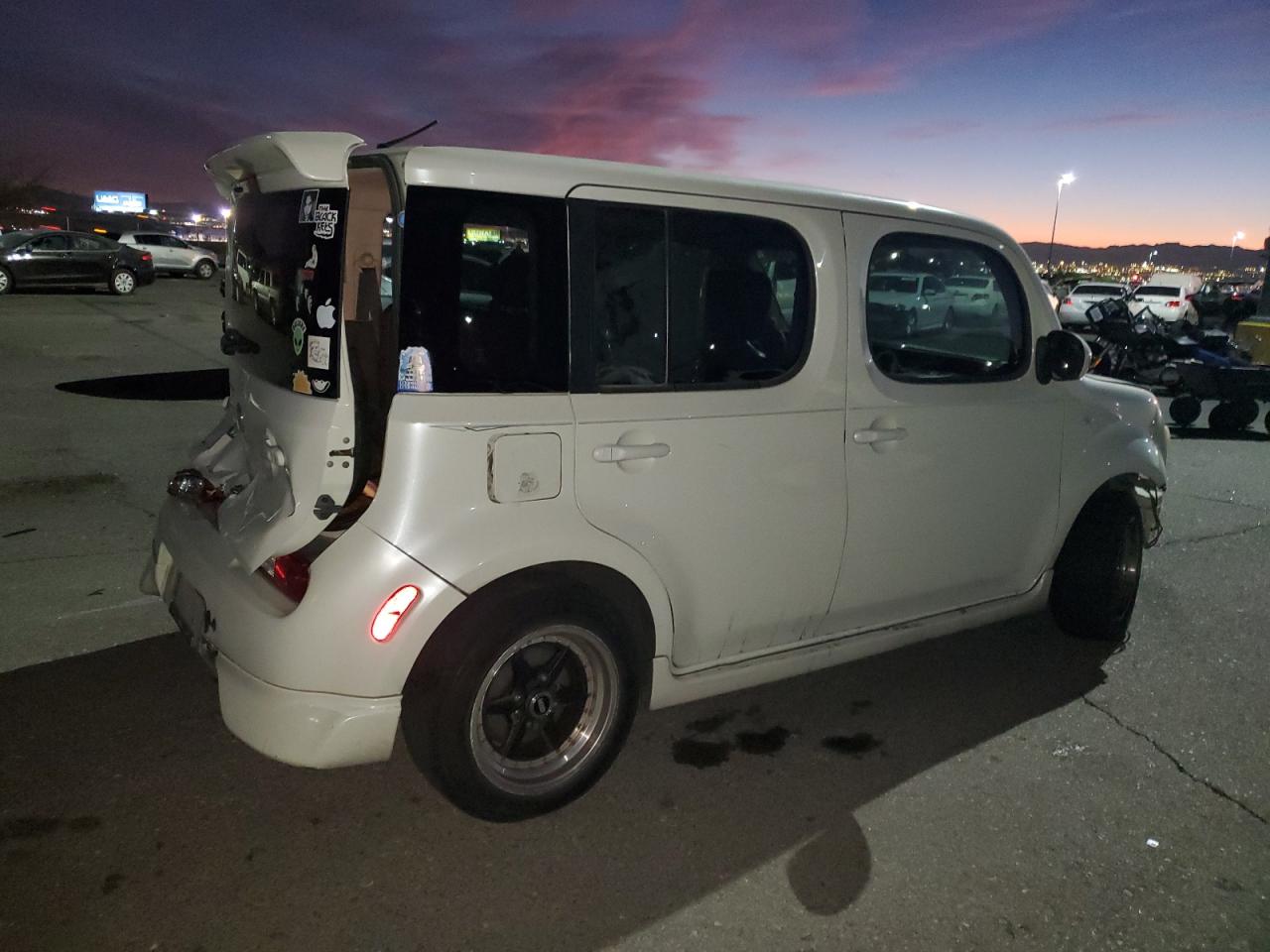2009 Nissan Cube VIN JN8AZ28R99T123854 Copart auction photo, rear end / front end damage thumbnail 3
