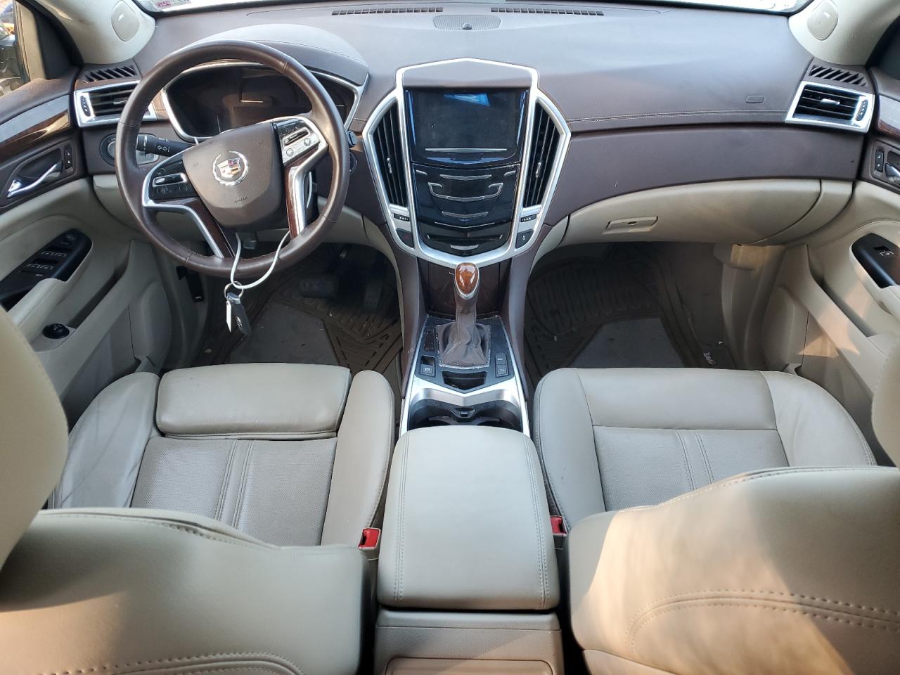 2014 Cadillac SRX VIN 3GYFNCE39ES678613 Copart auction photo, front end / minor dent/scratches damage thumbnail 8