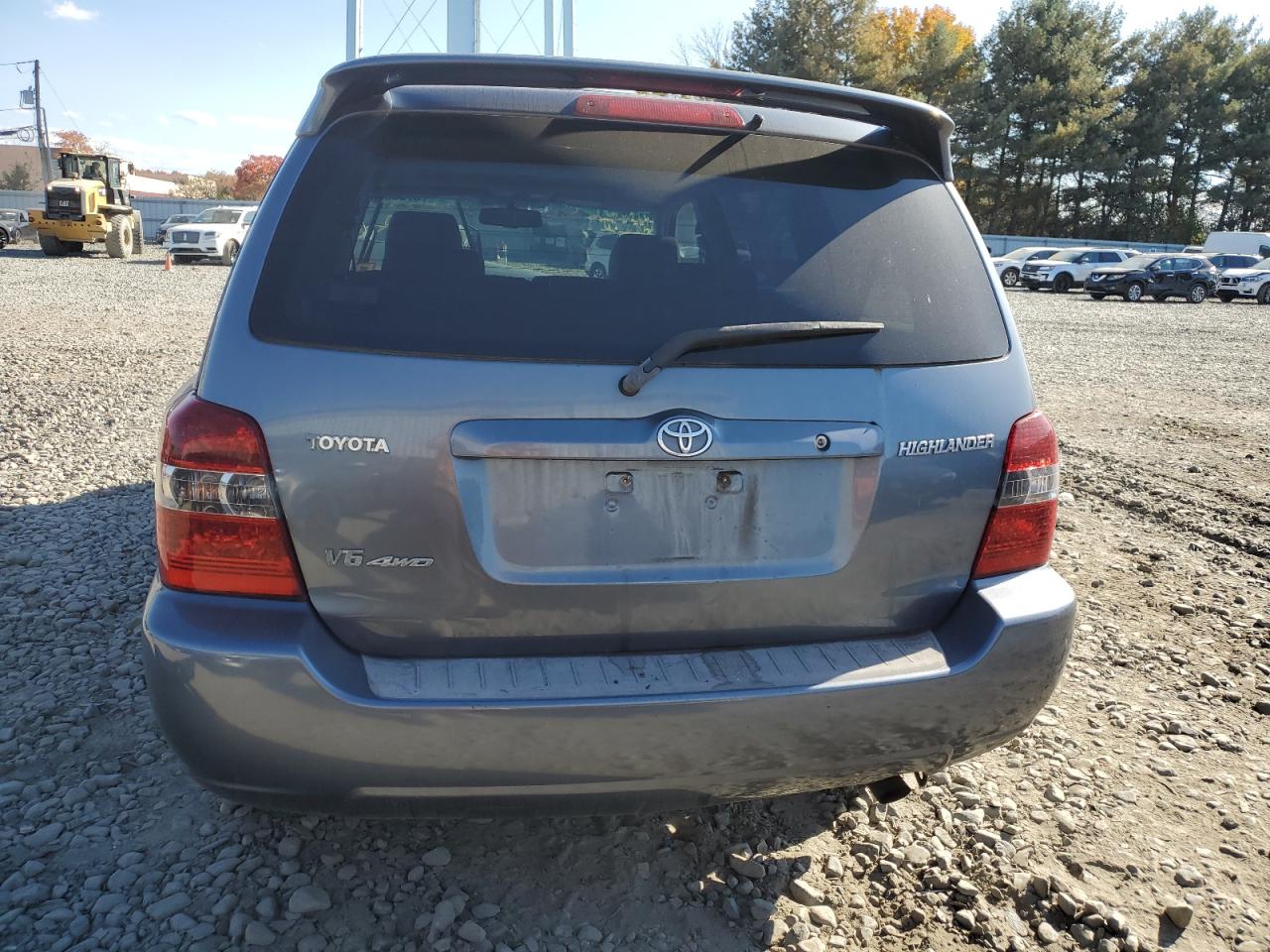 2007 Toyota Highlander VIN JTEEP21A270196856 Copart auction photo, front end / minor dent/scratches damage thumbnail 6