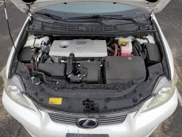 2012 Lexus CT VIN JTHKD5BH6C2062720 Copart auction photo, water/flood damage thumbnail 11