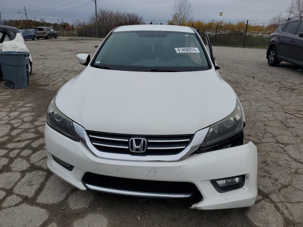 2015 Honda Accord VIN 1HGCR2F51FA205820 Copart auction photo, side / front end damage thumbnail 5