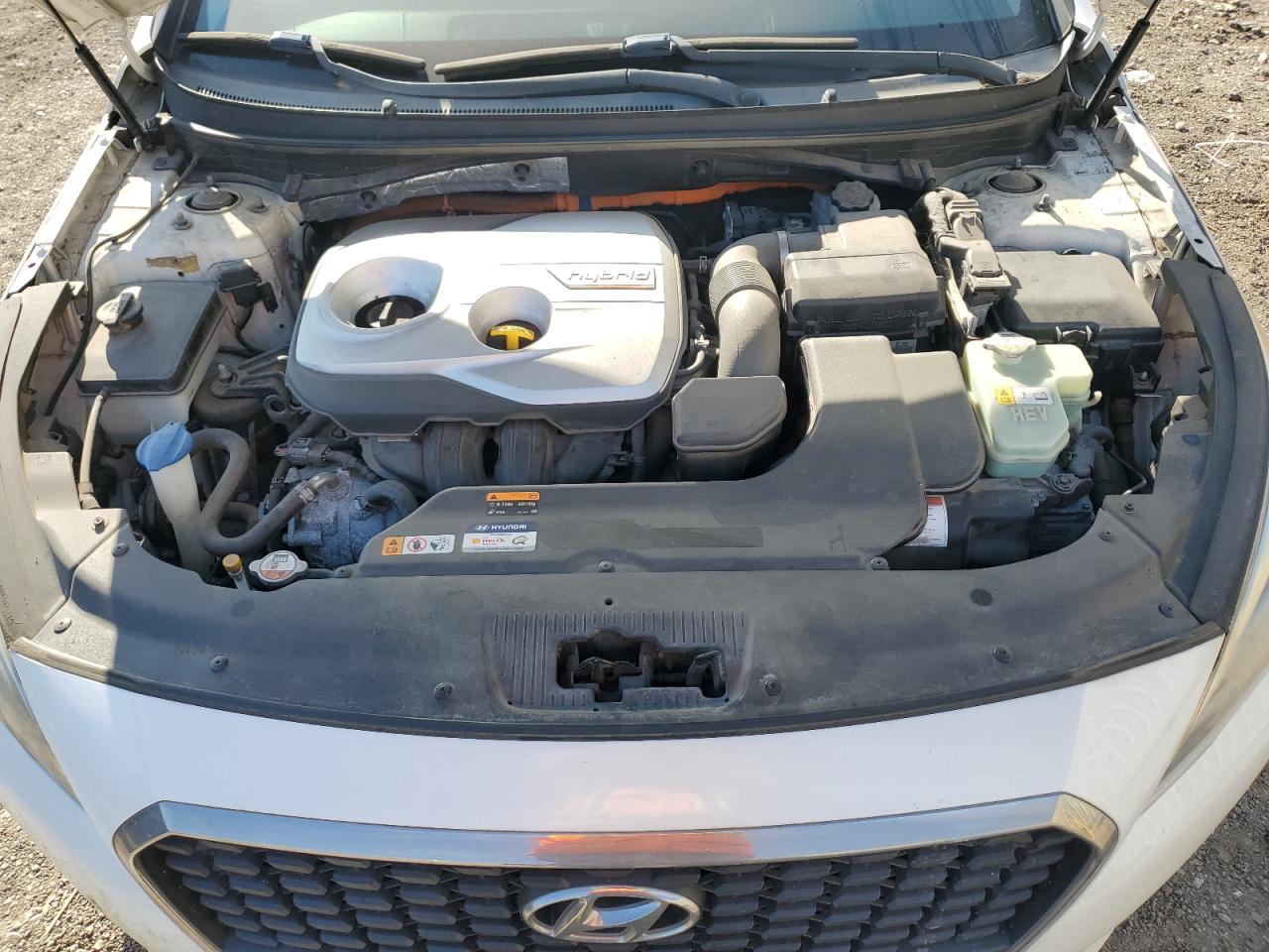 2016 Hyundai Sonata VIN KMHE24L15GA015153 Copart auction photo, mechanical / minor dent/scratches damage thumbnail 11
