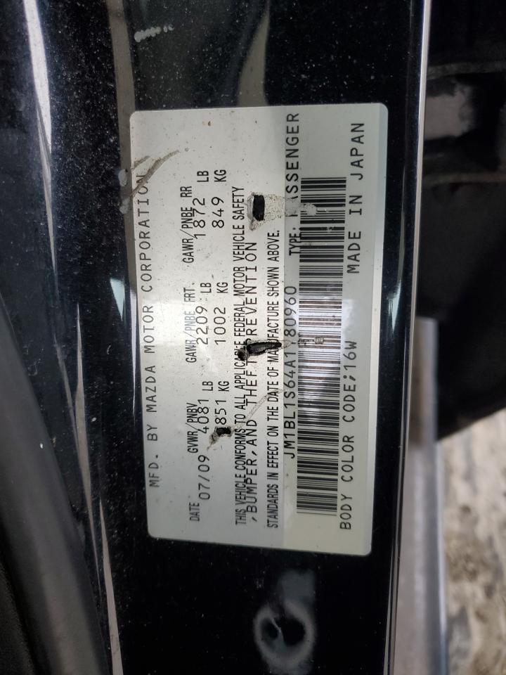 2010 Mazda 3 VIN JM1BL1S64A1180960 Copart auction photo, front end damage thumbnail 14