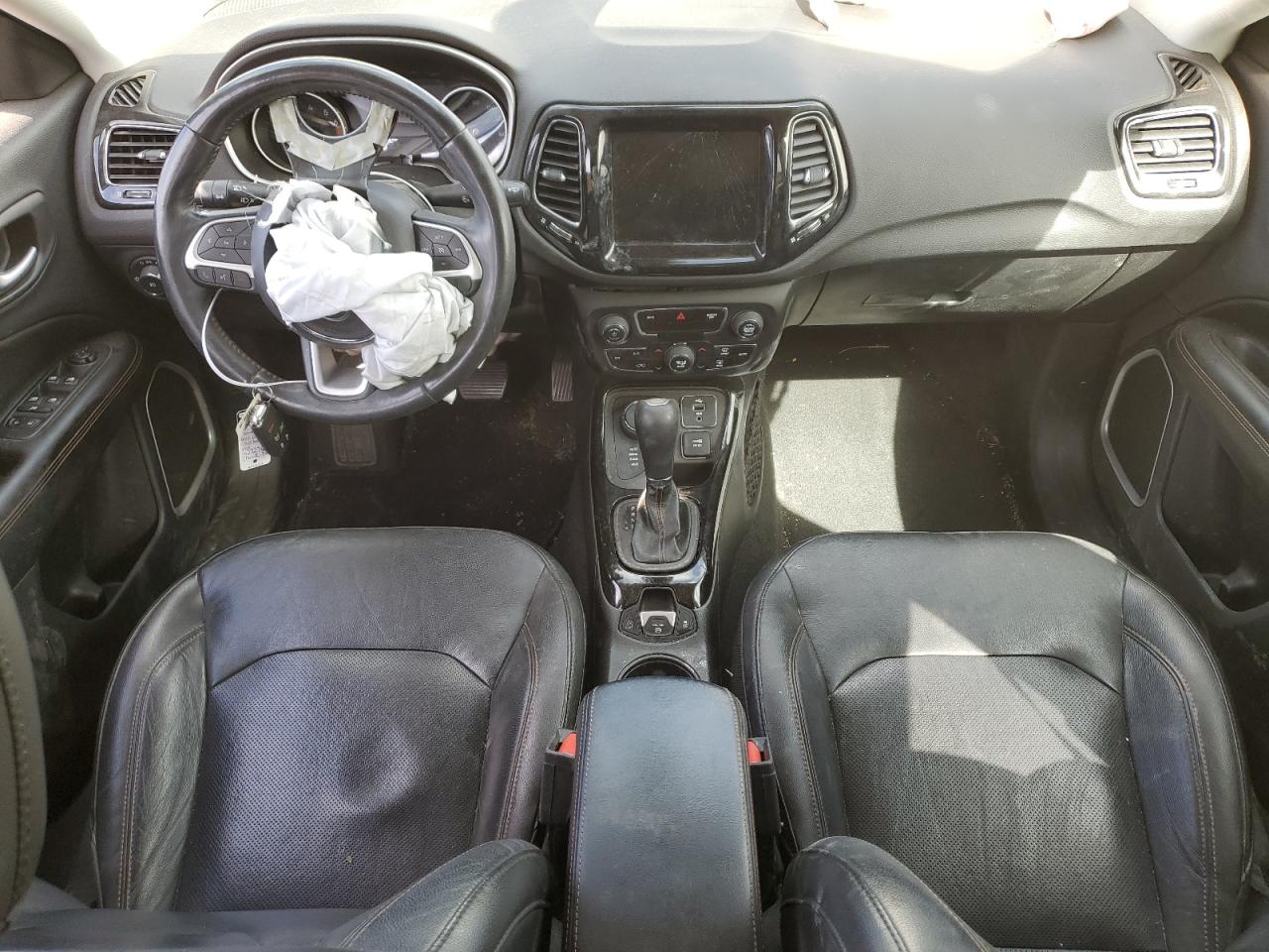 2018 Jeep Compass VIN 3C4NJDCB6JT272760 Copart auction photo, front end / side damage thumbnail 8