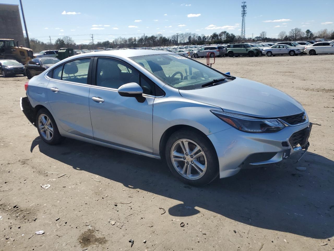 2017 Chevrolet Cruze VIN 1G1BE5SM3H7254790 Copart auction photo, front end / rear end damage thumbnail 4