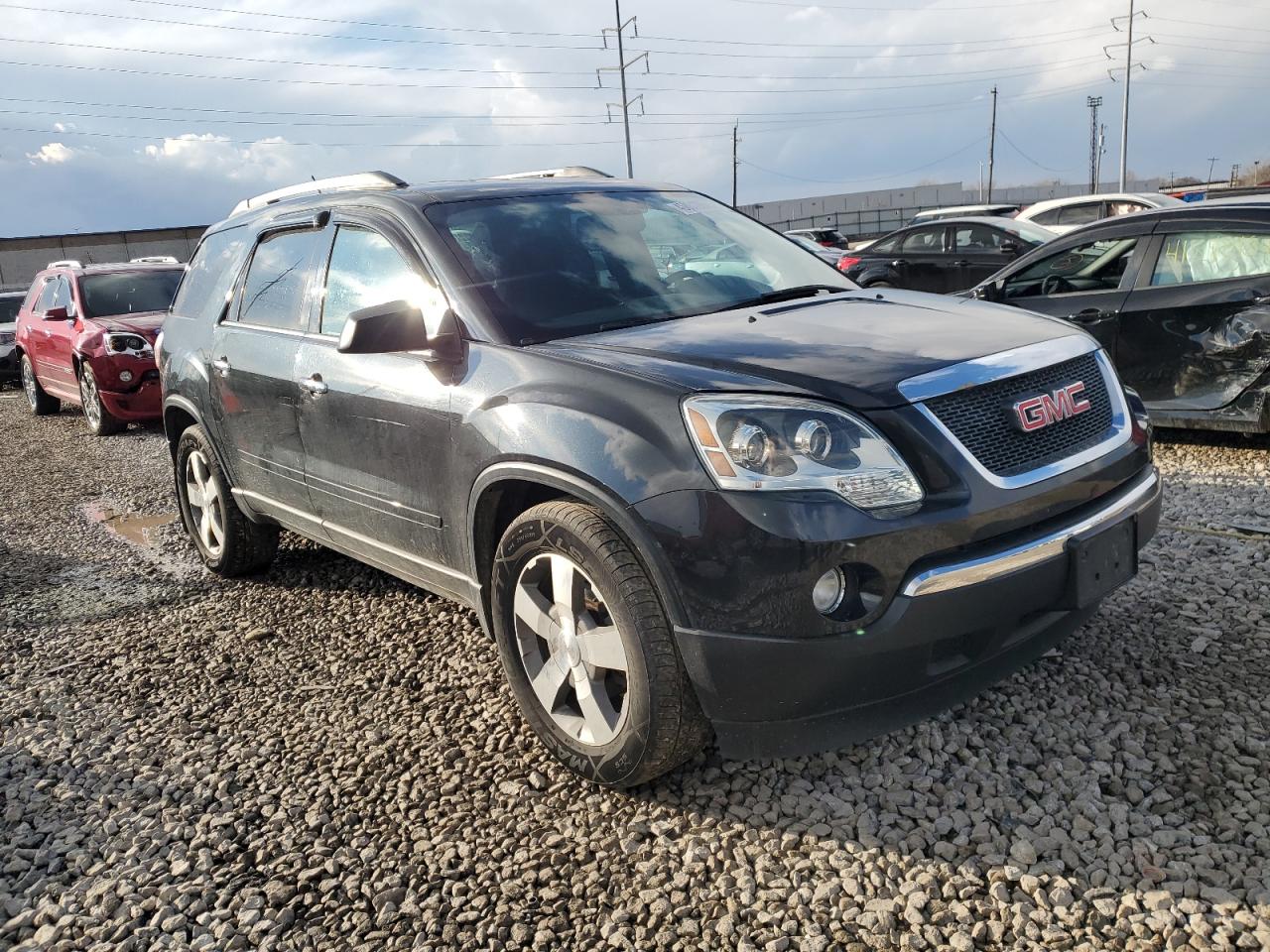 2012 GMC Acadia VIN 1GKKVPED7CJ218812 Copart auction photo, side damage thumbnail 4