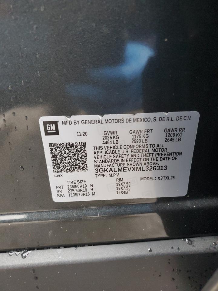2021 GMC Terrain VIN 3GKALMEVXML326313 Copart auction photo, front end damage thumbnail 14