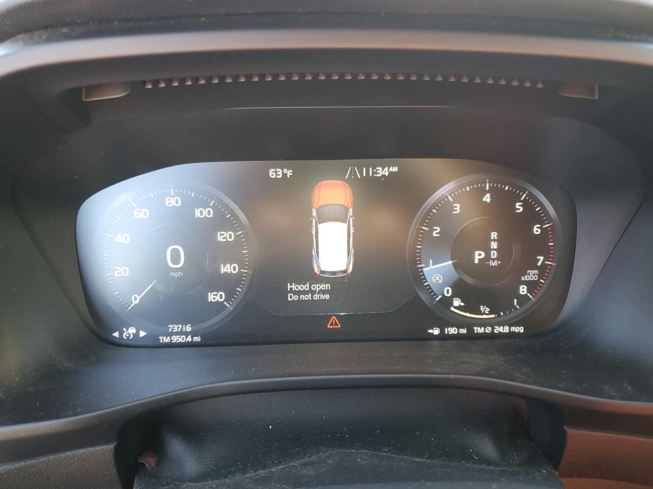 2019 Volvo XC40 VIN YV4162UK6K2062386 Copart auction photo, front end damage thumbnail 9