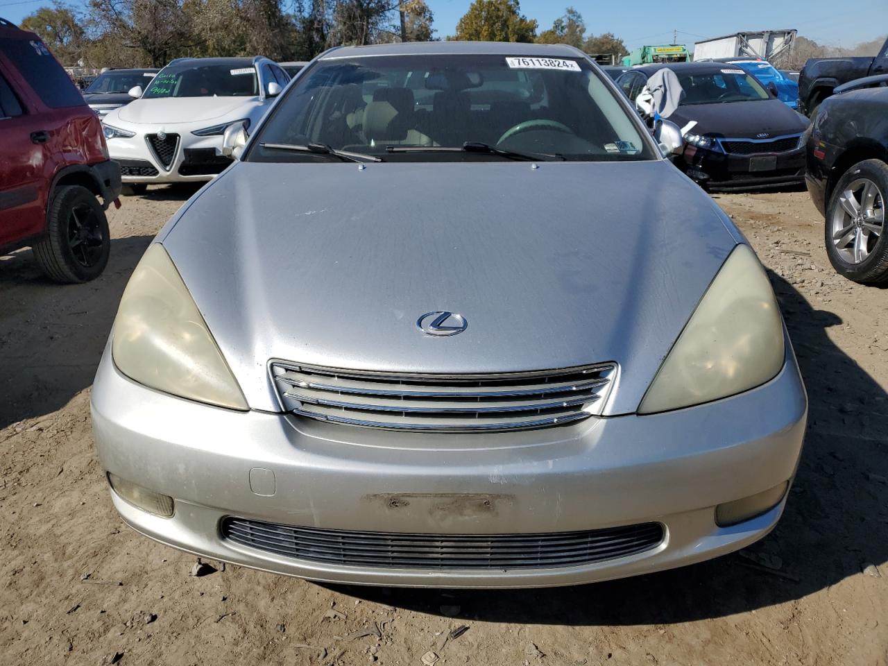 2004 Lexus ES VIN JTHBA30G140010951 Copart auction photo, vandalism / mechanical damage thumbnail 5