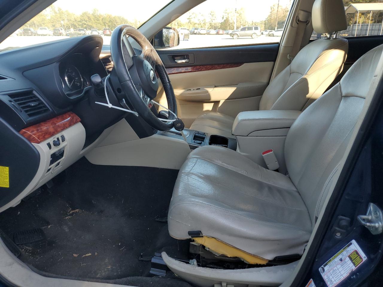 2011 Subaru Outback VIN 4S4BREJC6B2419719 Copart auction photo, front end damage thumbnail 7