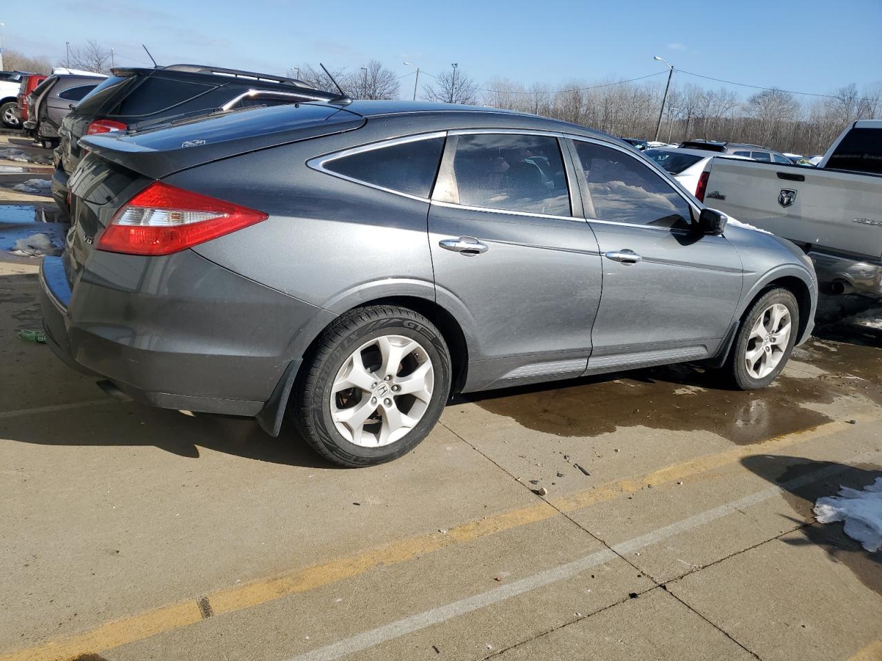 2012 Honda Crosstour VIN 5J6TF1H50CL007108 Copart auction photo, rear end damage thumbnail 3