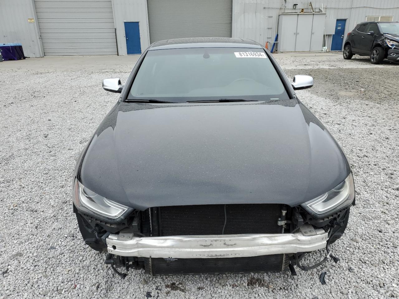 2015 Audi RS4 VIN WAUBGAFLXFA080564 Copart auction photo, front end damage thumbnail 5