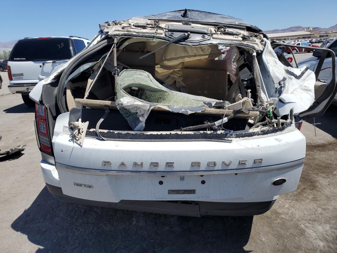 2016 Land Rover Range Rover VIN SALGS2KF1GA304036 Copart auction photo, all over damage thumbnail 6