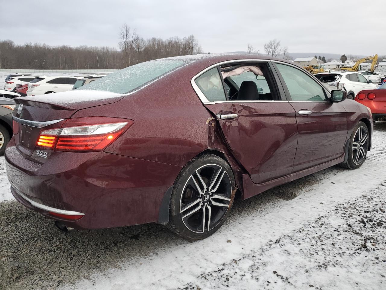 2017 Honda Accord VIN 1HGCR2F13HA067844 Copart auction photo, side / minor dent/scratches damage thumbnail 3