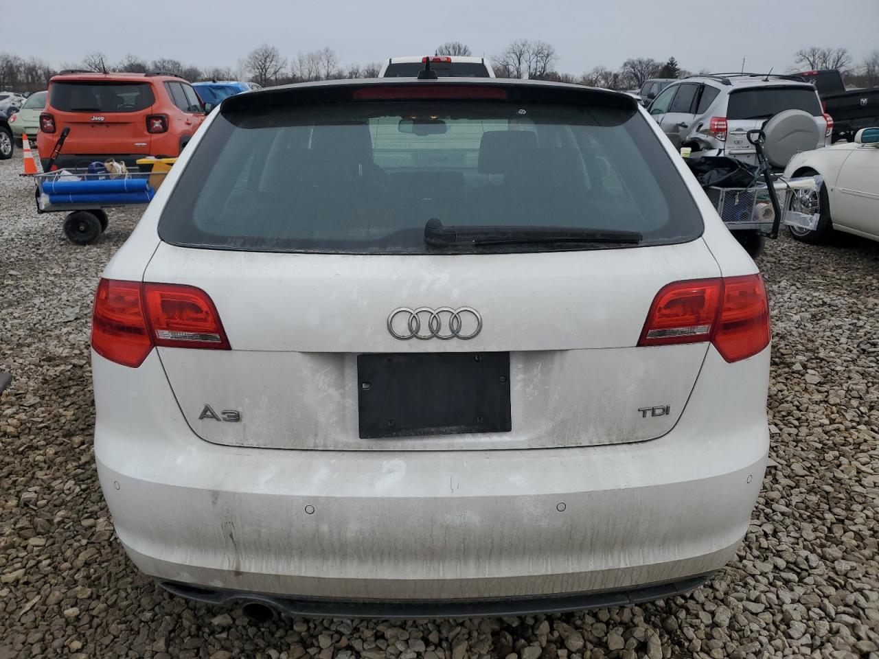 2012 Audi A3 VIN WAUKJAFMXCA055167 Copart auction photo, front end damage thumbnail 6
