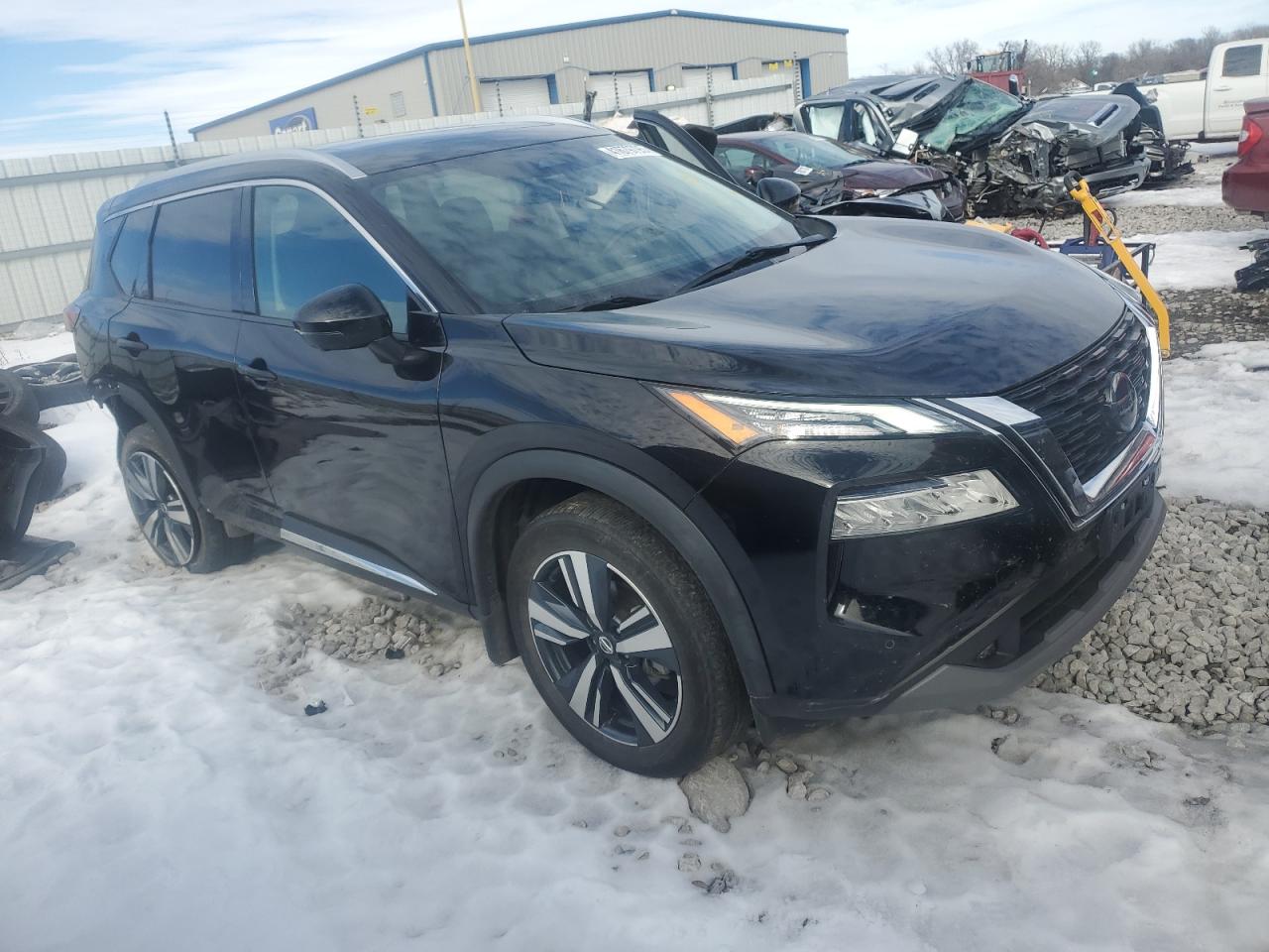 2021 Nissan Rogue VIN 5N1AT3CA9MC738722 Copart auction photo, rear end damage thumbnail 4