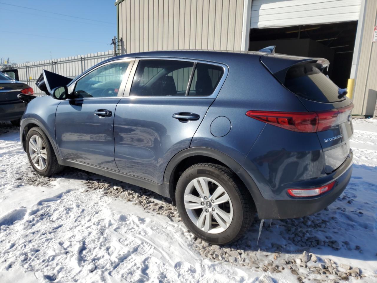 2018 KIA Sportage VIN KNDPM3ACXJ7453502 Copart auction photo, front end damage thumbnail 2