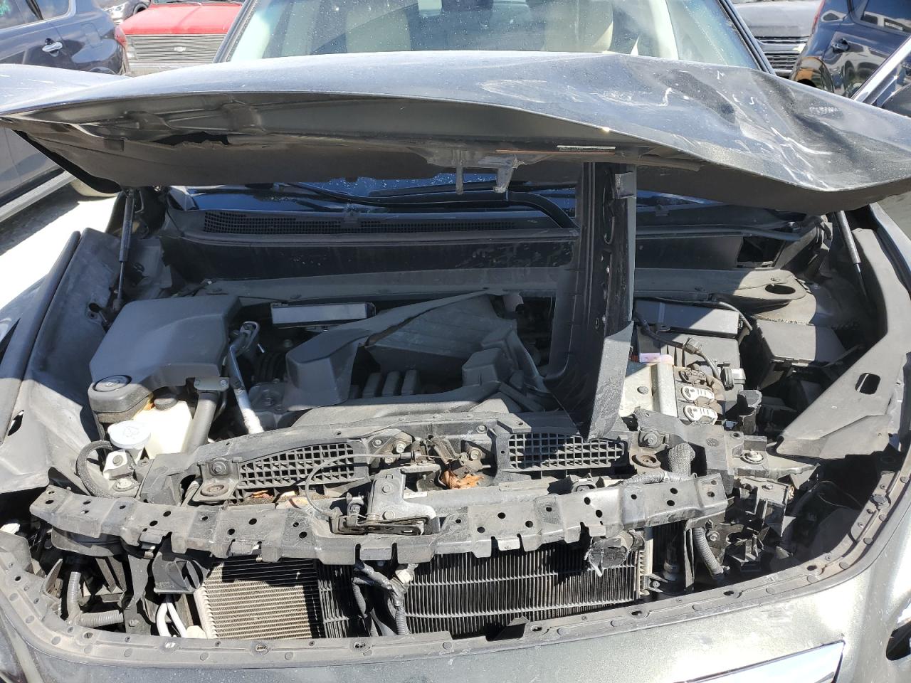 2014 Infiniti QX60 VIN 5N1CL0MM9EC521284 Copart auction photo, front end damage thumbnail 13