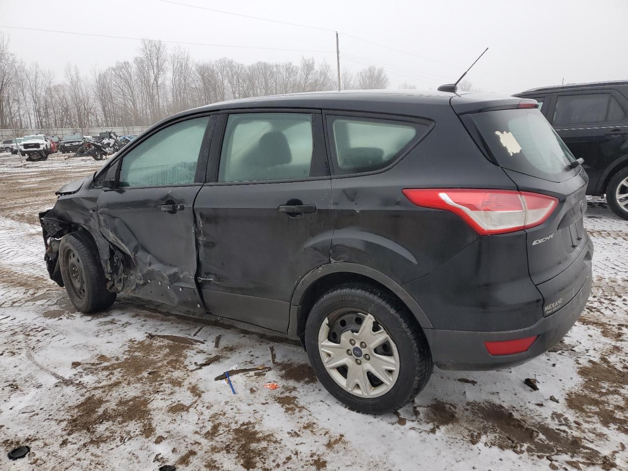 2013 Ford Escape VIN 1FMCU0F79DUC53947 Copart auction photo, front end / side damage thumbnail 2