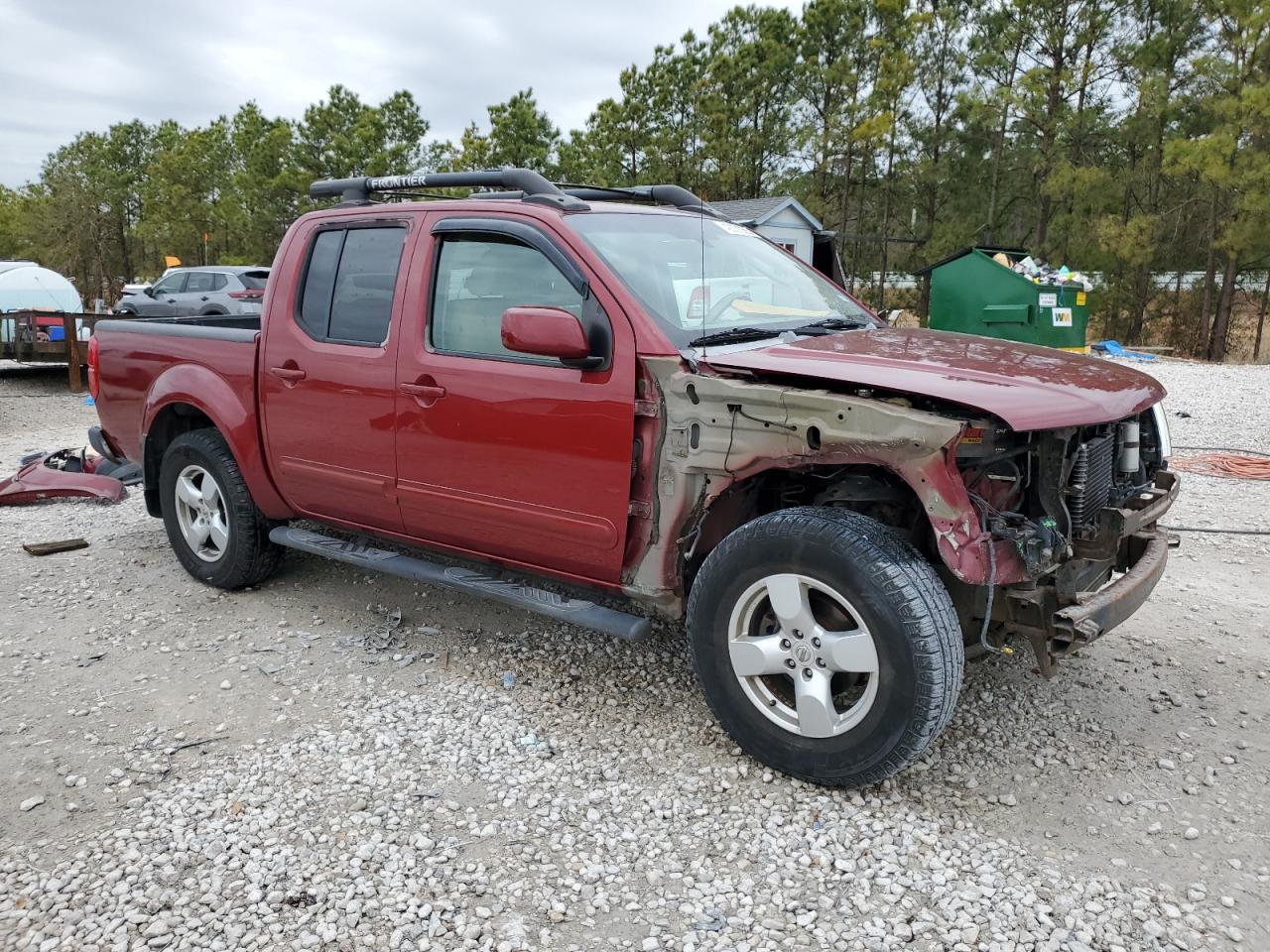 2006 Nissan Navara (Frontier) VIN 1N6AD07U66C454226 Copart auction photo, front end / side damage thumbnail 4