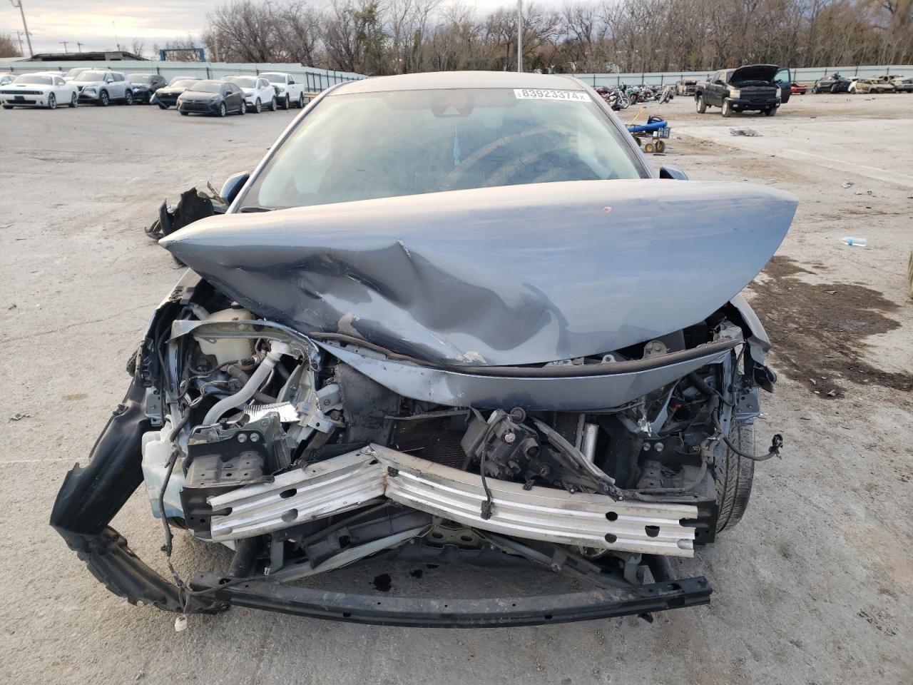 2021 Toyota Corolla VIN 5YFEPMAE4MP185393 Copart auction photo, front end damage thumbnail 5