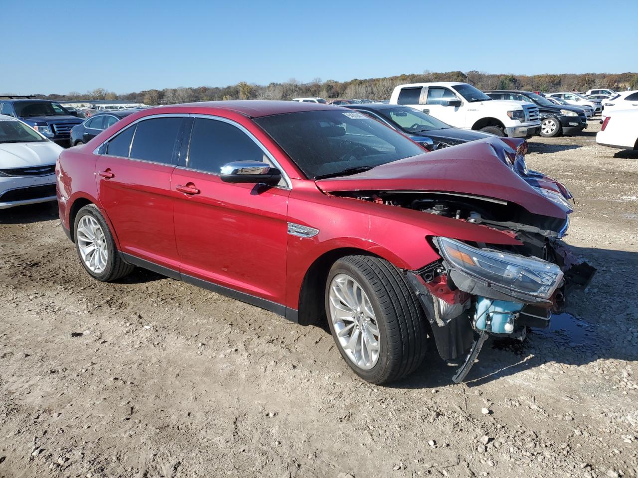 2016 Ford Taurus VIN 1FAHP2F85GG101484 Copart auction photo, front end damage thumbnail 4