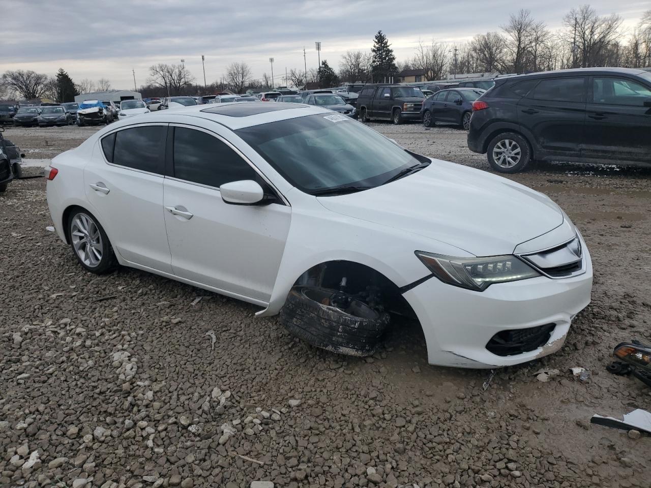 2016 Acura ILX VIN 19UDE2F77GA006421 Copart auction photo, front end damage thumbnail 4