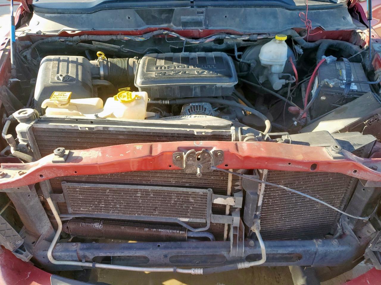2007 Dodge RAM VIN 1D7HA18PX7S121209 Copart auction photo, front end damage thumbnail 11
