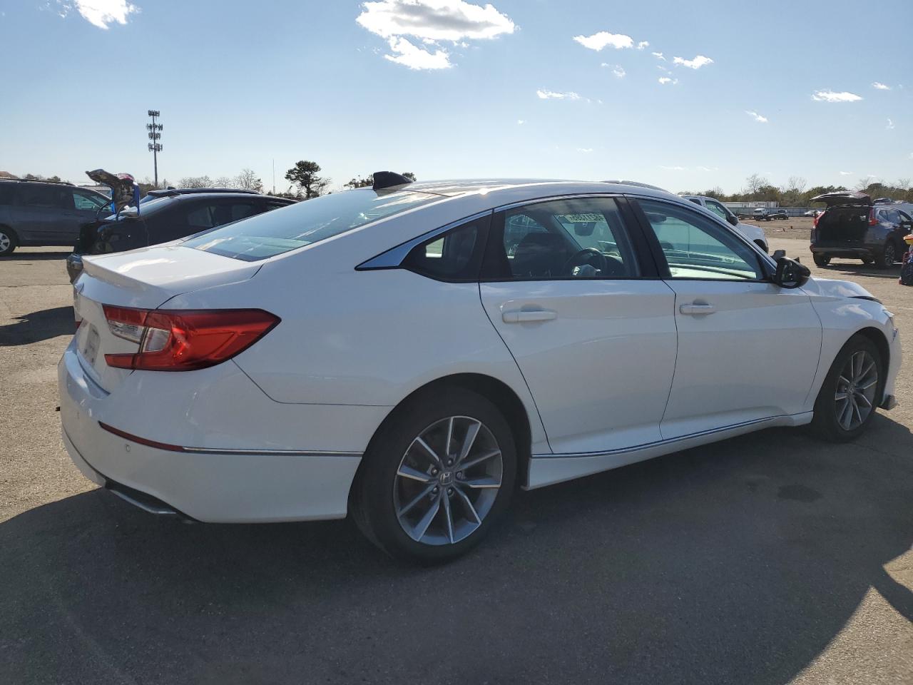 2021 Honda Accord VIN 1HGCV1F56MA050698 Copart auction photo, front end / minor dent/scratches damage thumbnail 3