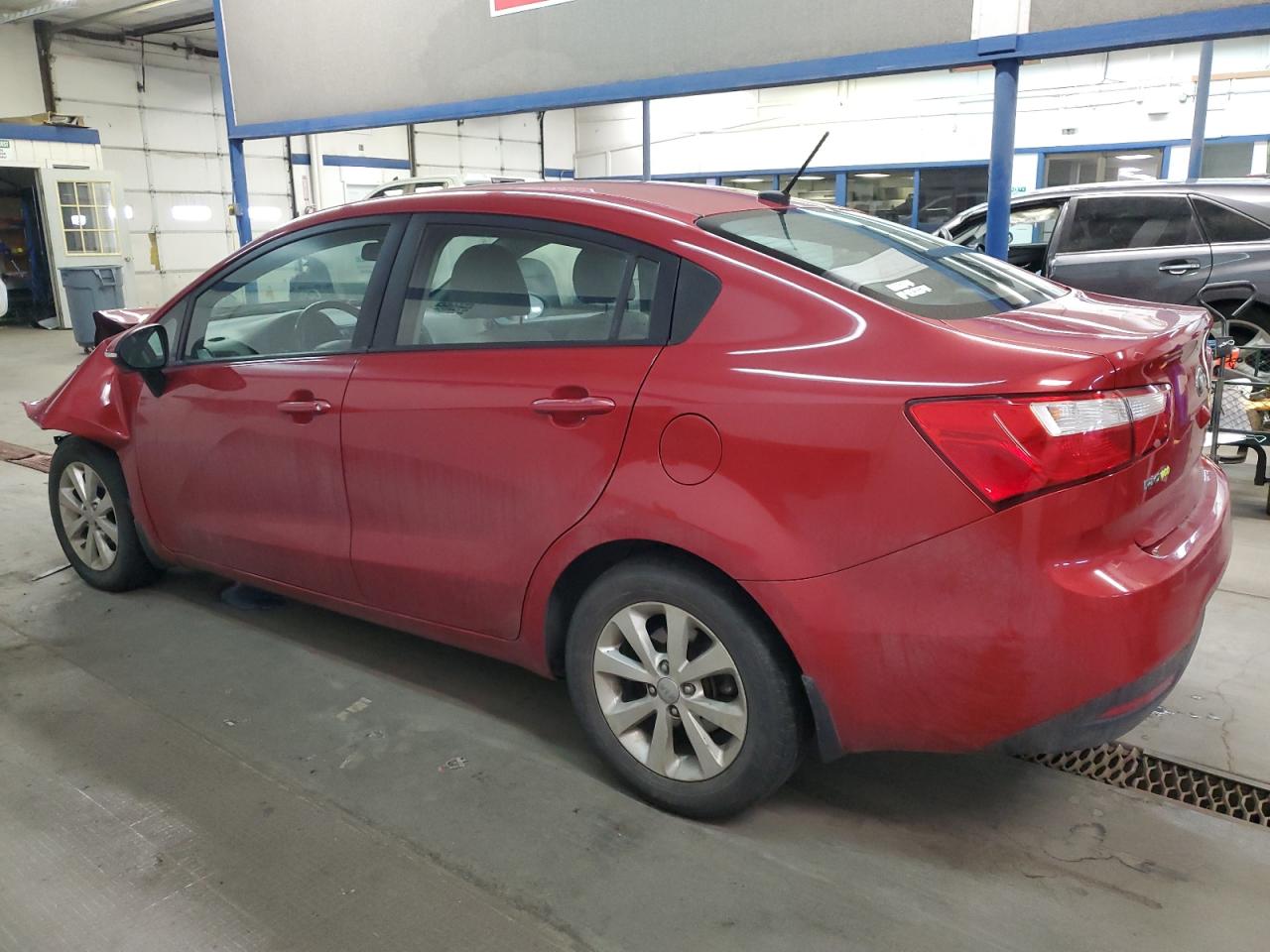 2015 KIA Rio VIN KNADN4A35F6499738 Copart auction photo, front end damage thumbnail 2