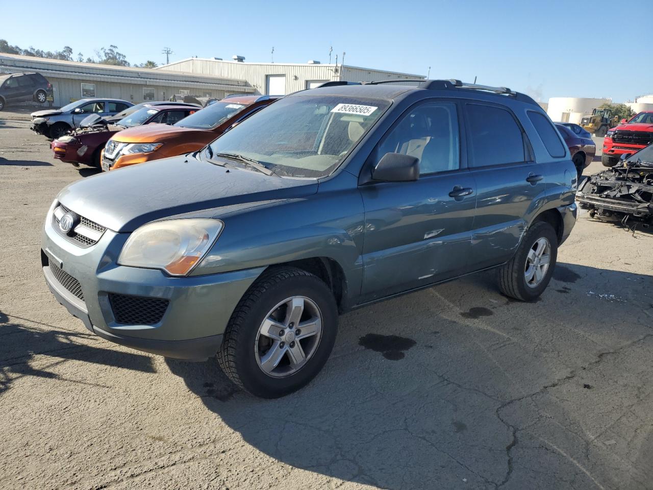 2009 KIA Sportage VIN KNDJE723897611677