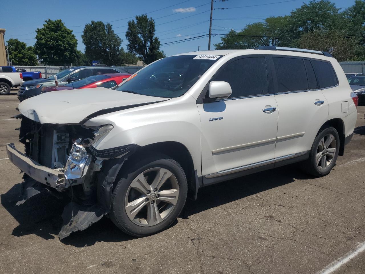 2012 Toyota Highlander VIN 5TDYK3EH0CS066952