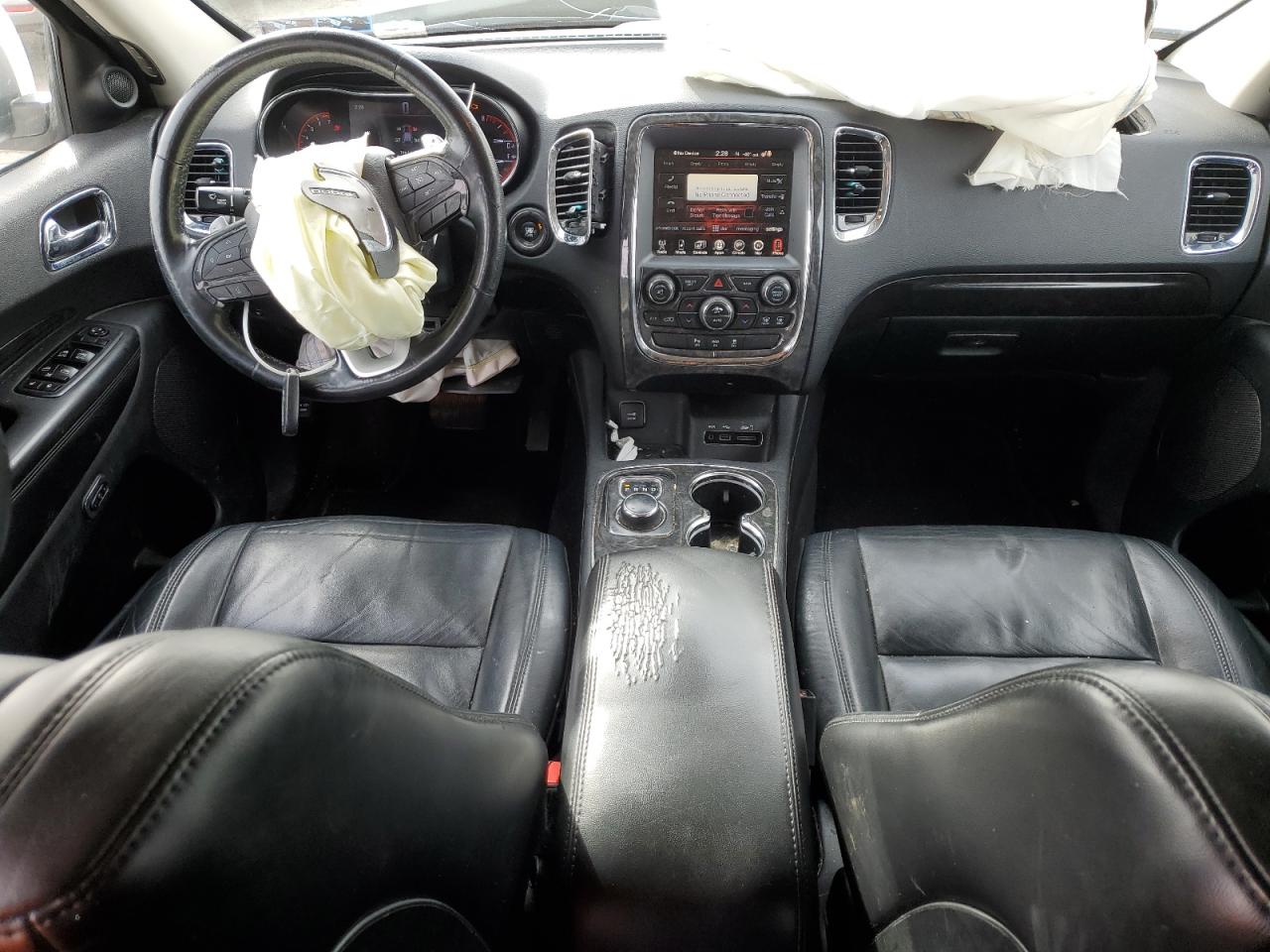 2014 Dodge Durango VIN 1C4RDJDG0EC593048 Copart auction photo, front end / side damage thumbnail 8