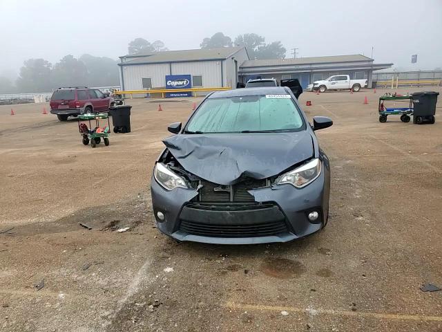 2014 Toyota Corolla VIN 5YFBPRHE2EP021471 Copart auction photo, front end / rear end damage thumbnail 10