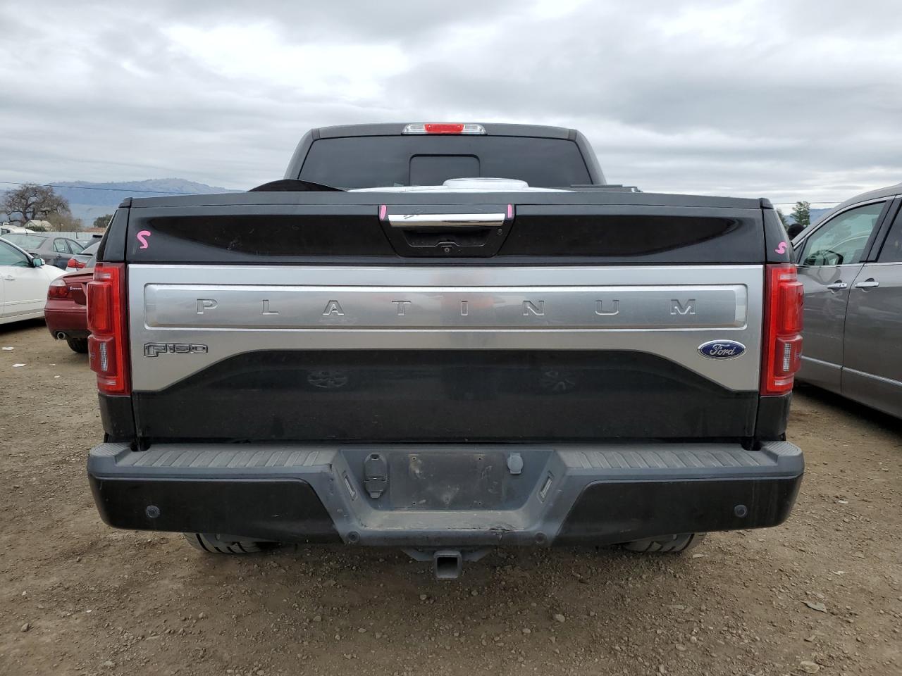 2015 Ford F-150 VIN 1FTEW1EG2FFA90743 Copart auction photo, front end / side damage thumbnail 6